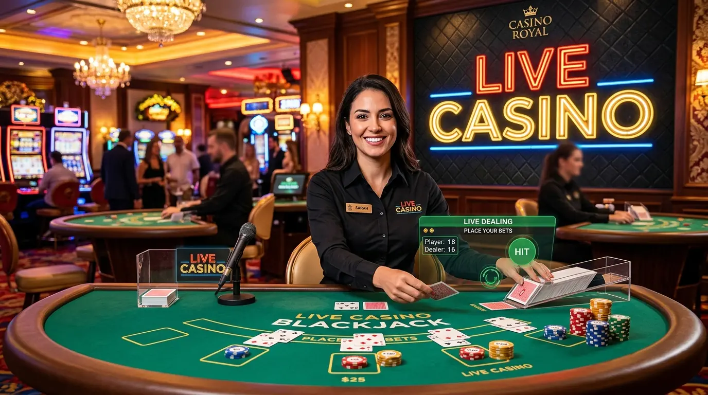 21 live casino games
